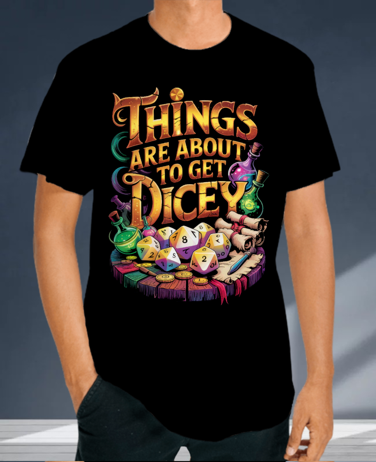 Things are about to get dicey